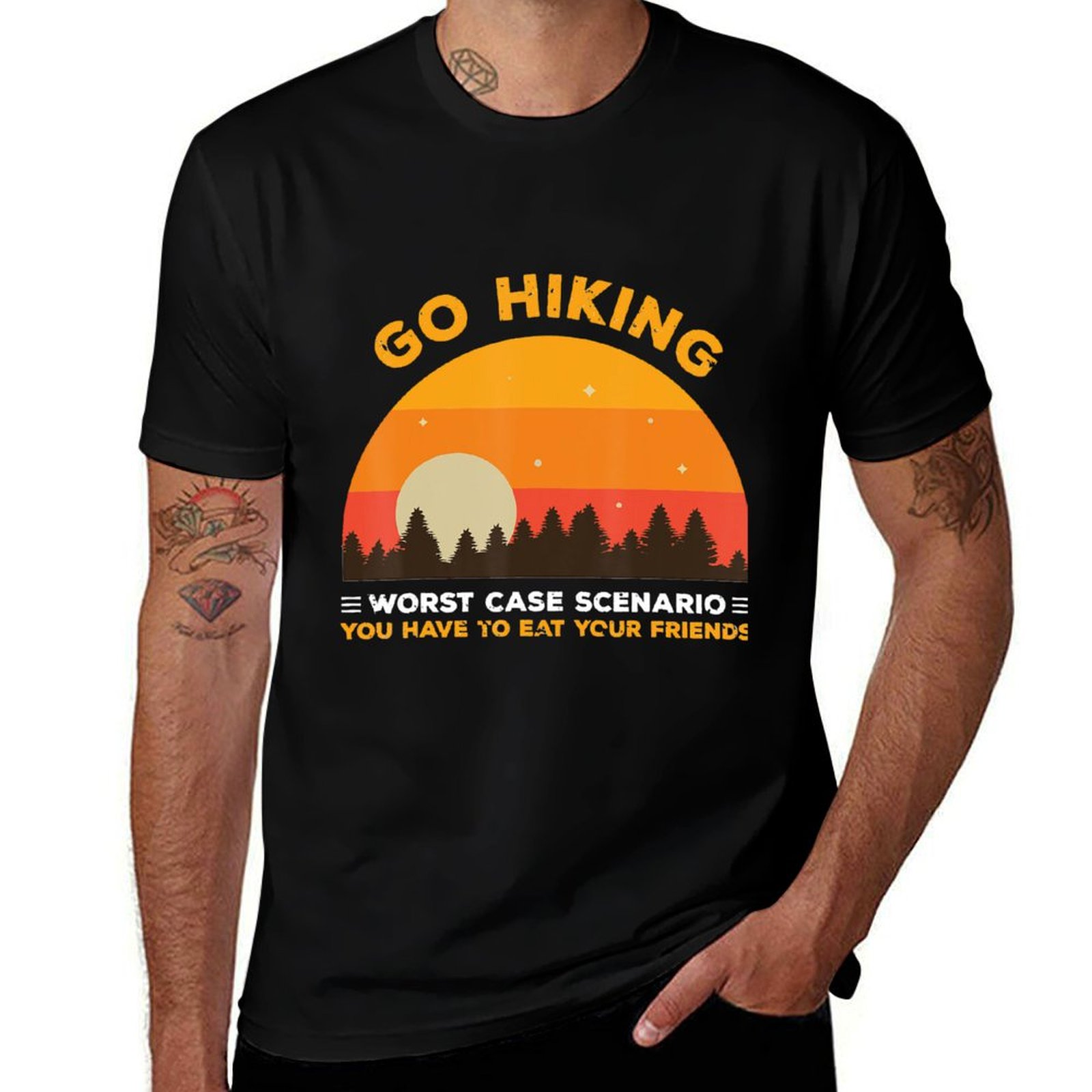 Outdoor Adventure Friends - Kemping Wędrówki Wyjdź na wędrówkę Musisz