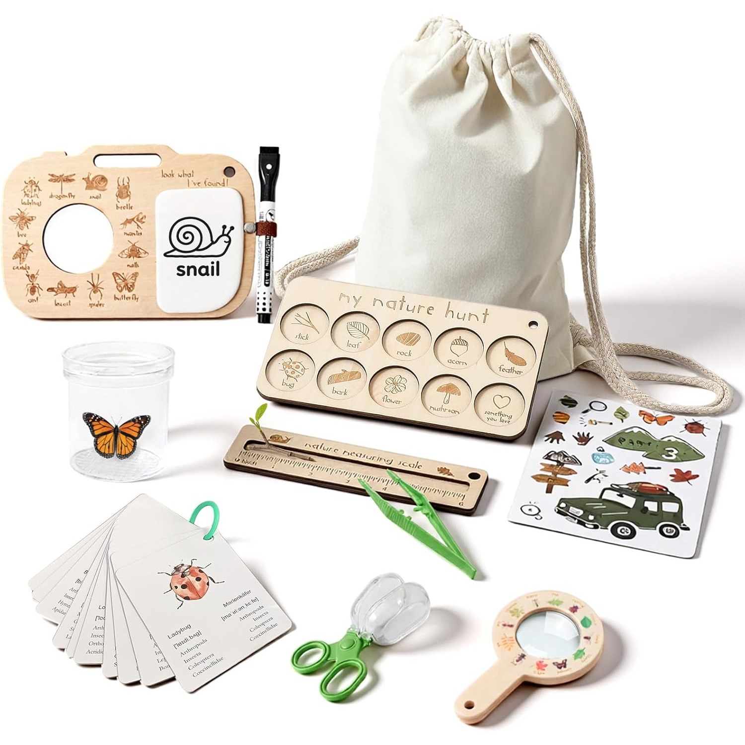 Outdoor Adventure Kit For Boys - Zestaw do łapania owadów dla dzieci