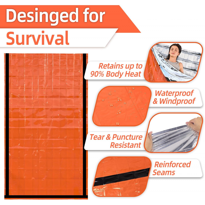 Awaryjny śpiwór, koc survivalo – Bivy Sack Lightweight recenzja i cena